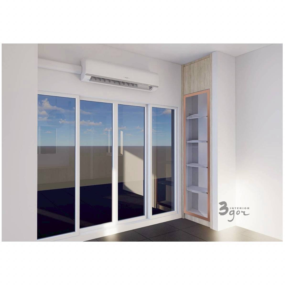 Walk-in Closet view 3