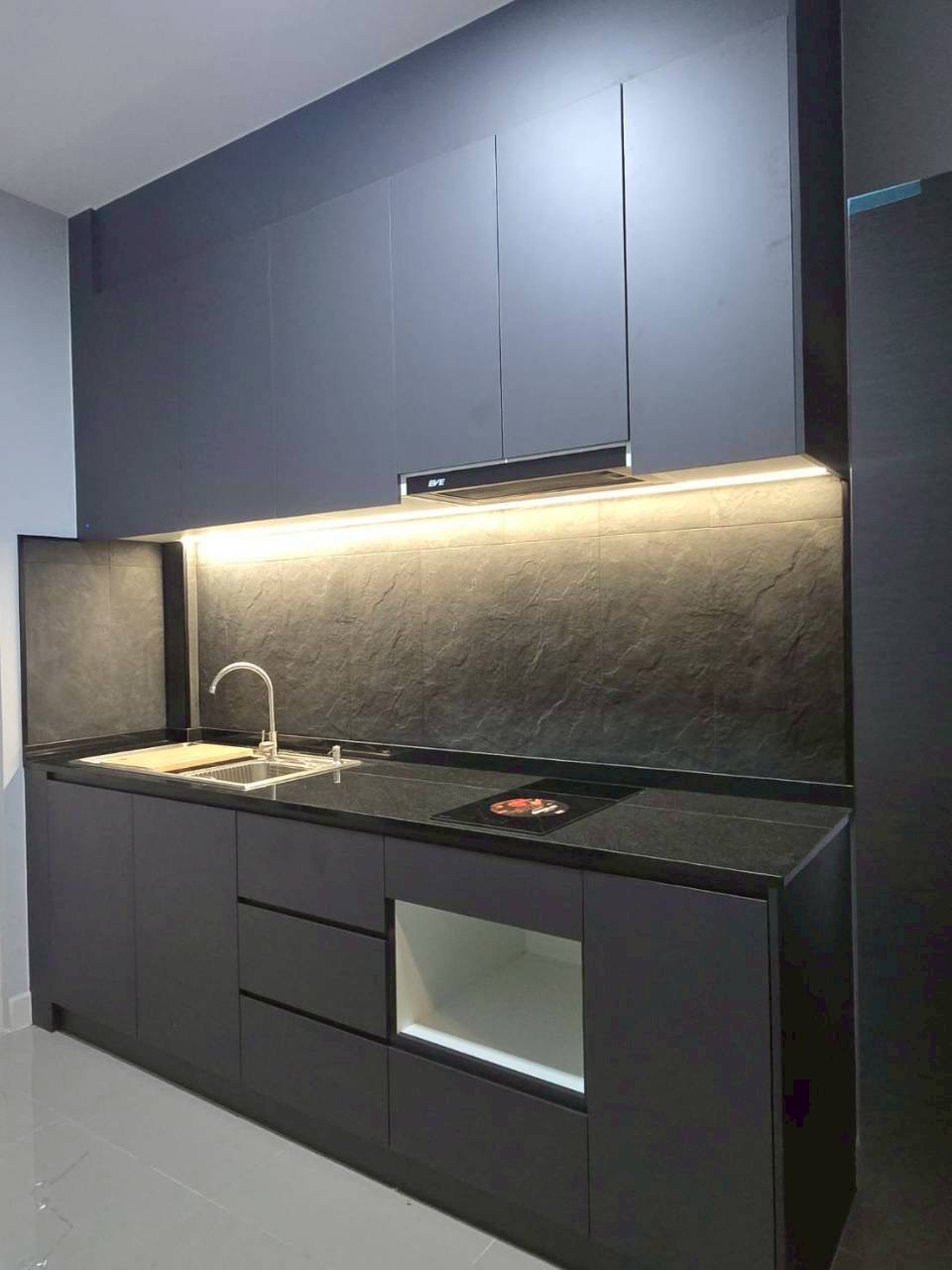 Modern kitchen view 1
