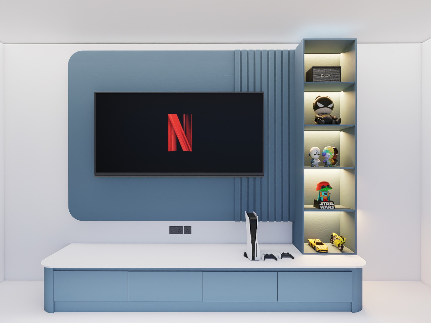 TV Wall view 1