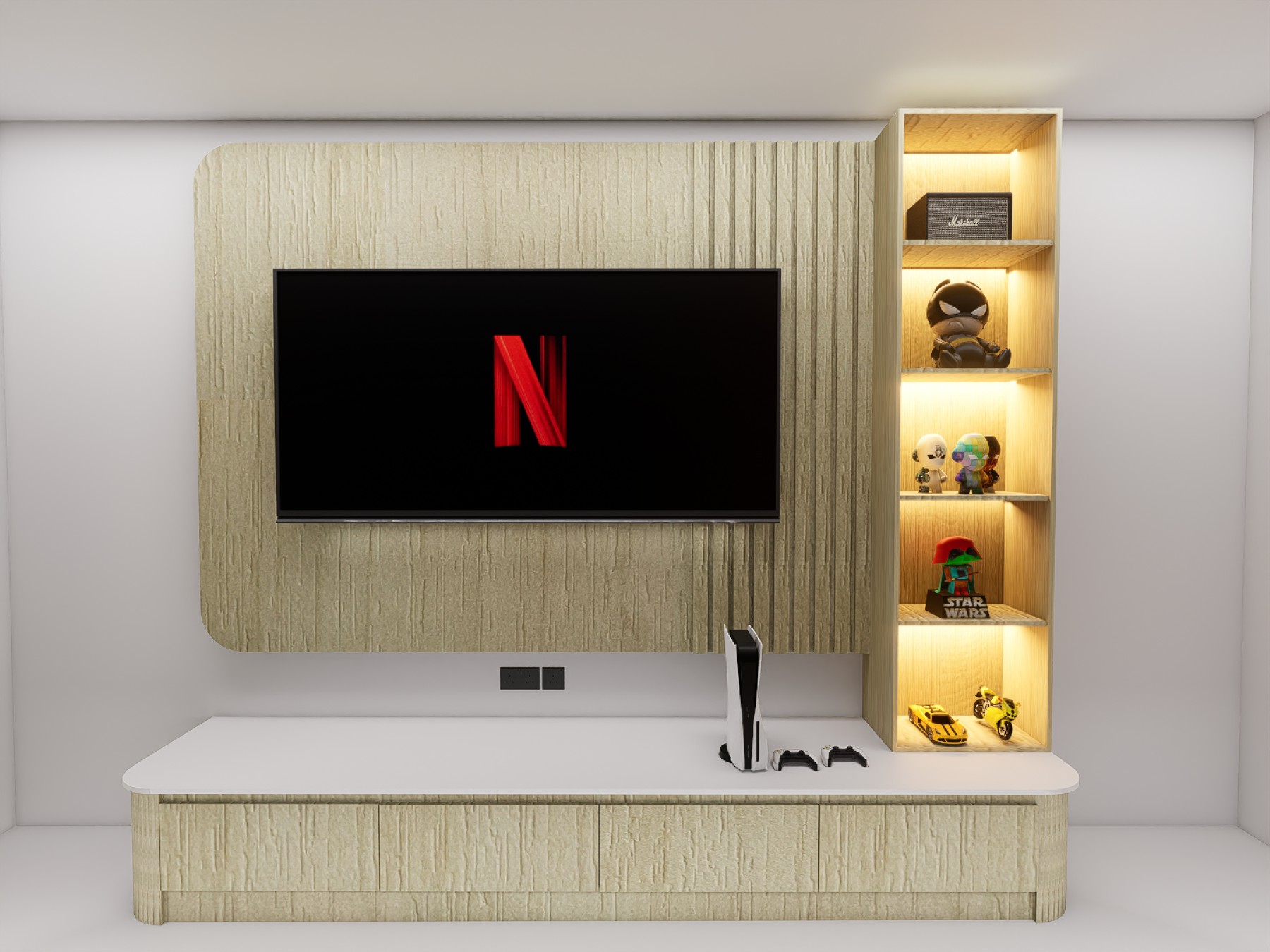 TV Wall view 2